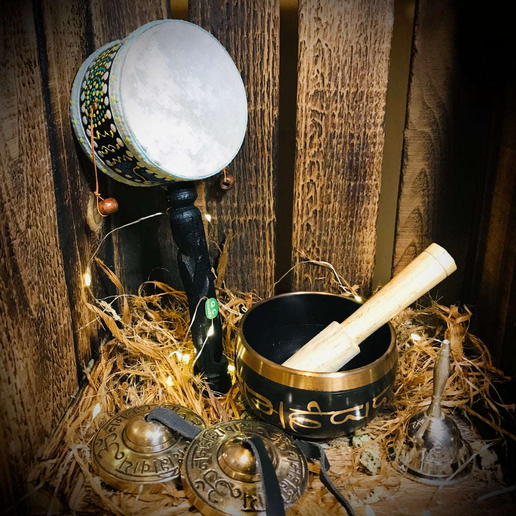 Instruments And Singing Bowls