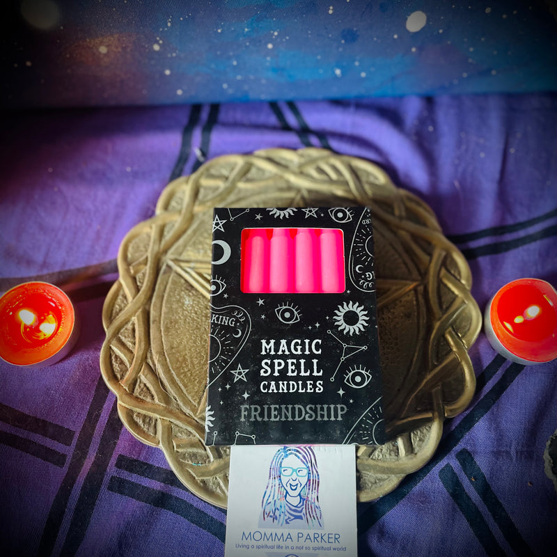 Friendship Pink Spell Candles