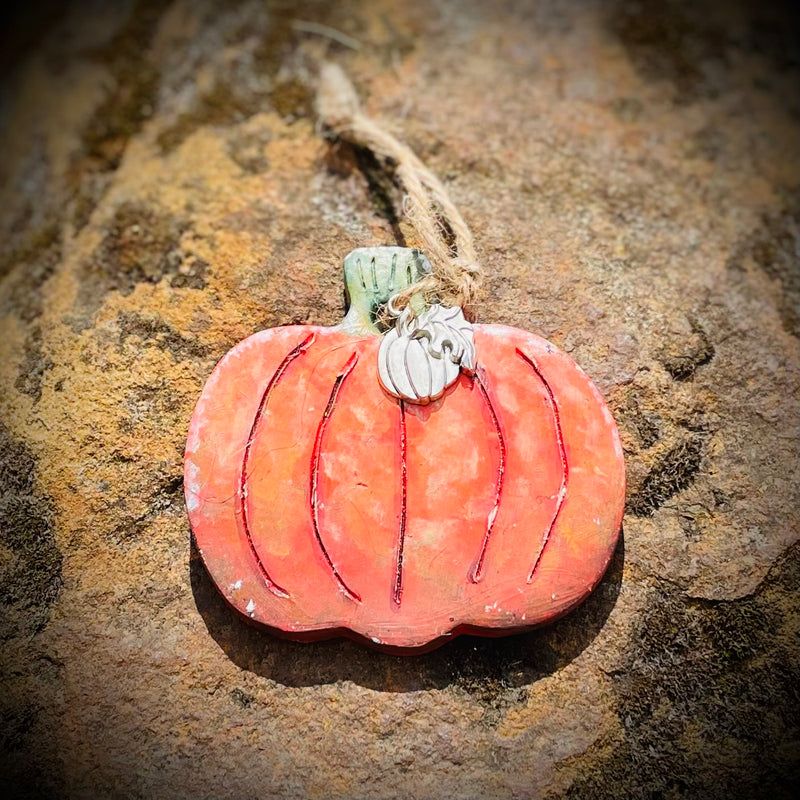 Handmade Pumpkin Halloween/Samhain Decoration