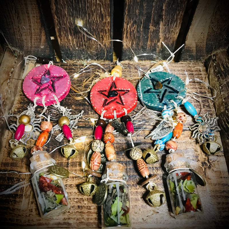 Witch Protection Bells Available In The Colour Of Your Choice